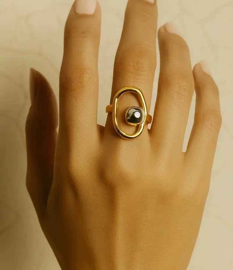 Dotted Eye Ring - Image 2