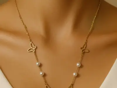 Butterflies Necklace