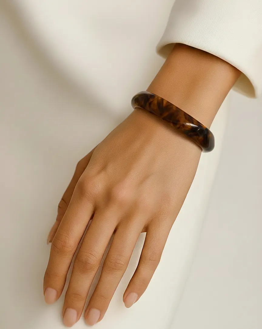Mocha Curve Bangle - Image 2