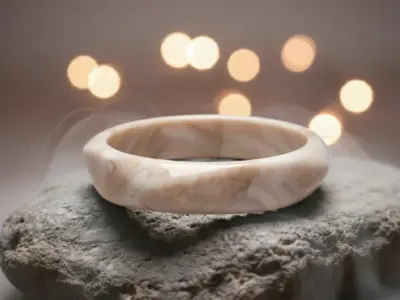 Sand Curve Bangle